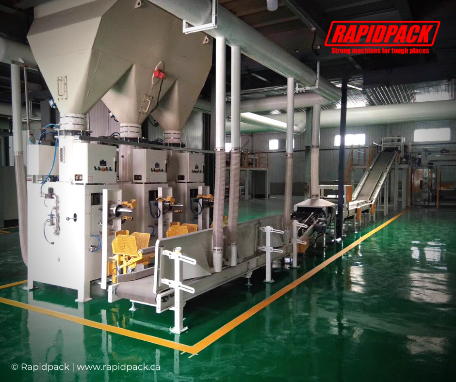 Rapidpack Fixed-Line Bagging Machine